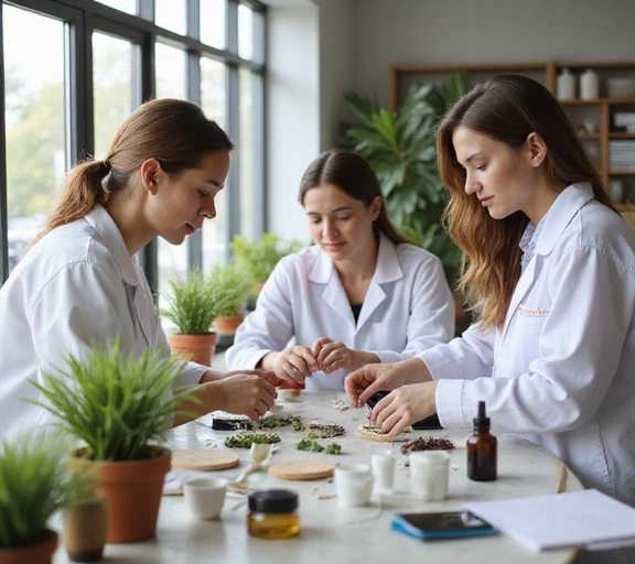 Team collaboration and wellness commitment visual representation